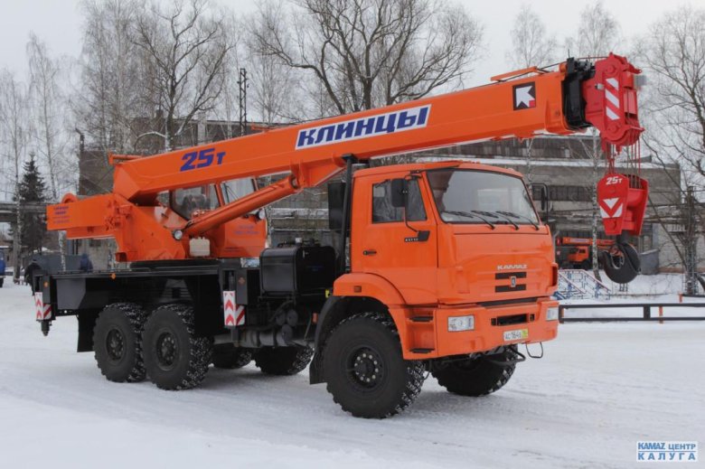 КС 55713-5к-1 автокран 25т. (КАМАЗ-43118)