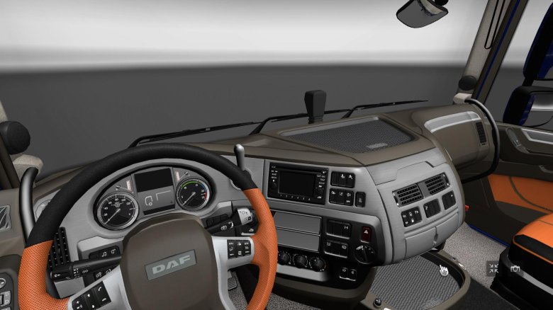 Евро 6 Даф 106 салон