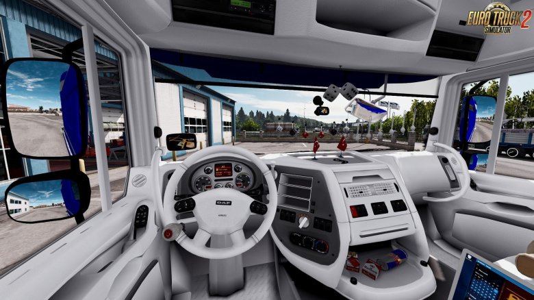 DAF XF 105 салон