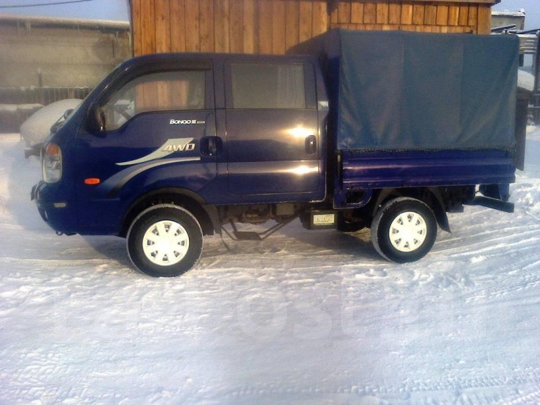 Кия Бонго 4х4 двухкабинник новый