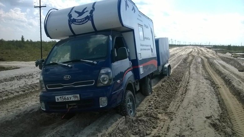 Киа Бонго автодом