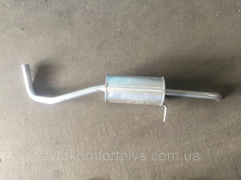 Задняя часть глушителя