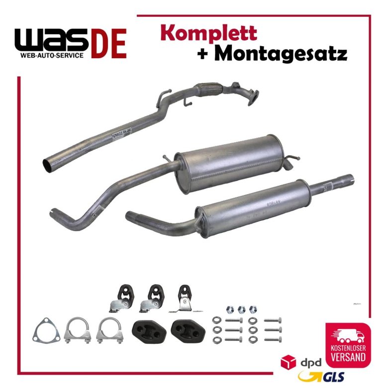 Выхлопная система Шкода Фабия 1.2