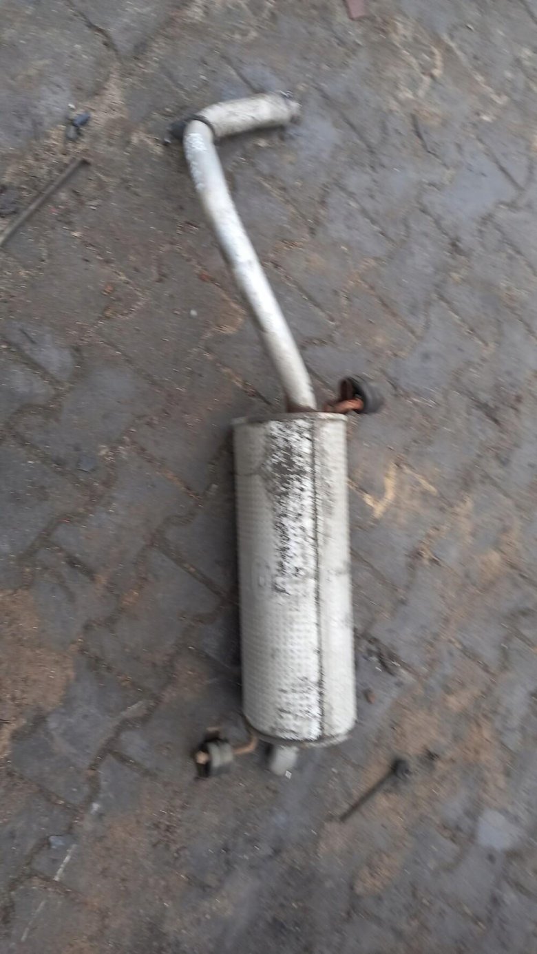 Глушитель Шкода Фабия фото