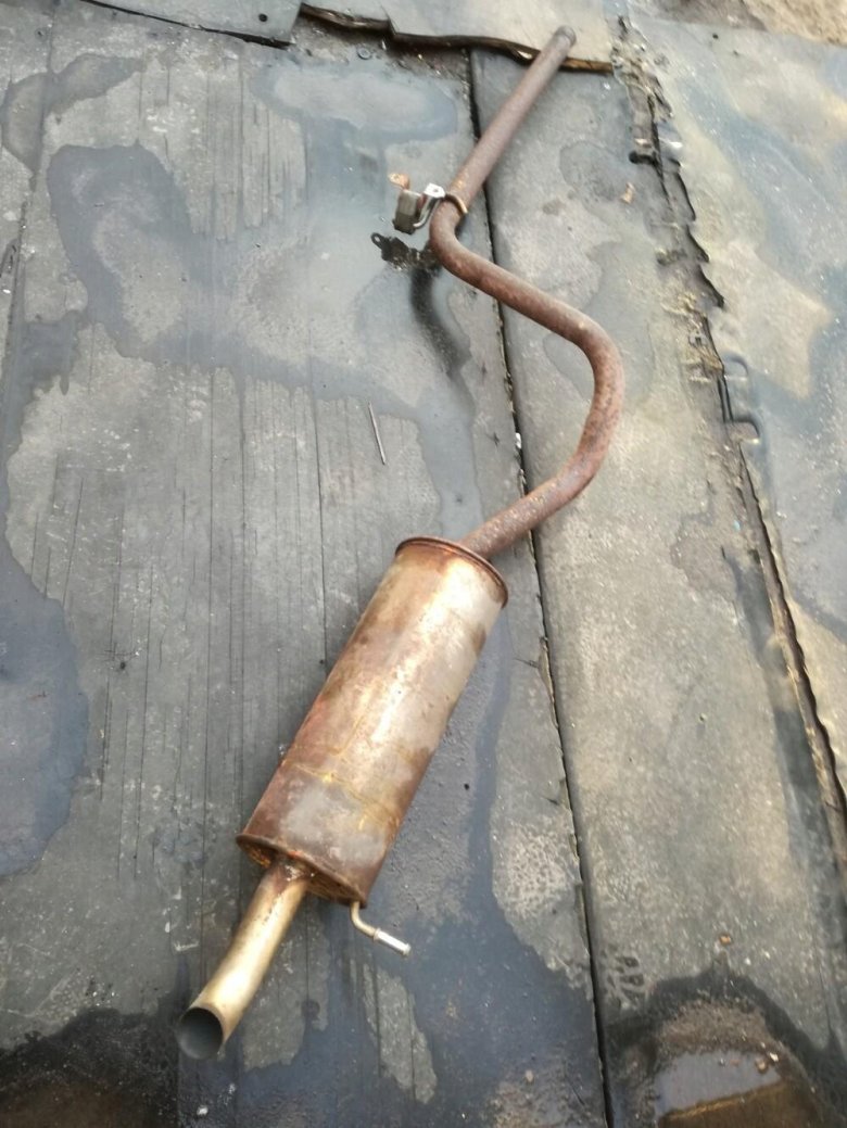 Шкода Фабия выхлоп