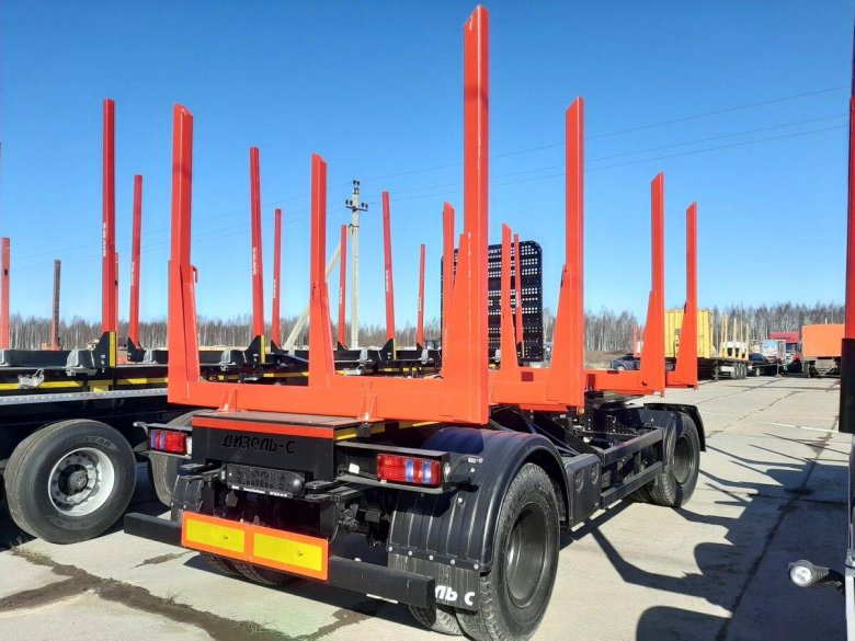 Полуприцеп сортиментовозный 125222 дизель с