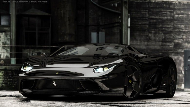Ferrari Black