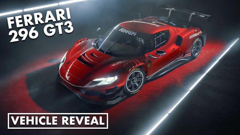 Ferrari 296 gt3 2023
