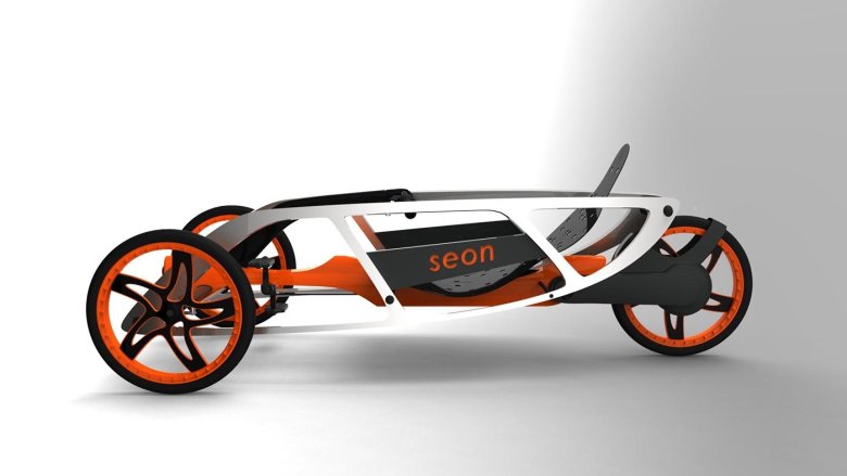 Веломобиль аэрорайдер