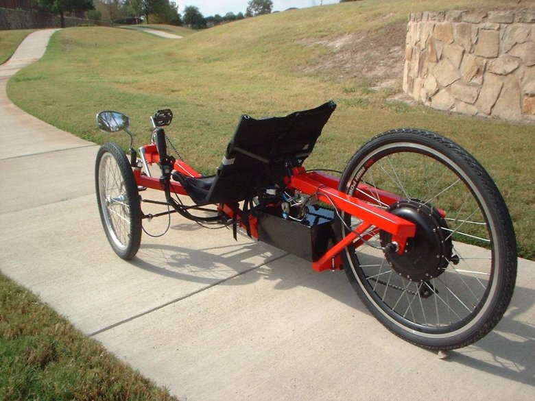 Веломобиль трайк лигерад
