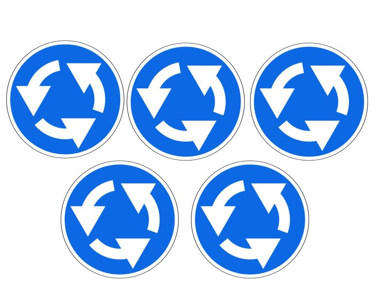 Знак 4 3 круговое движение