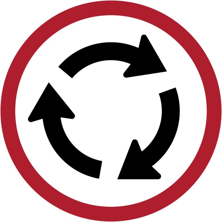 Знаки кольцевого движения