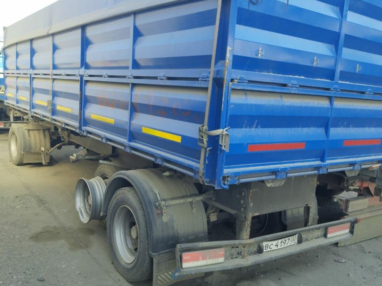 Прицеп камаз трехосный зерновоз