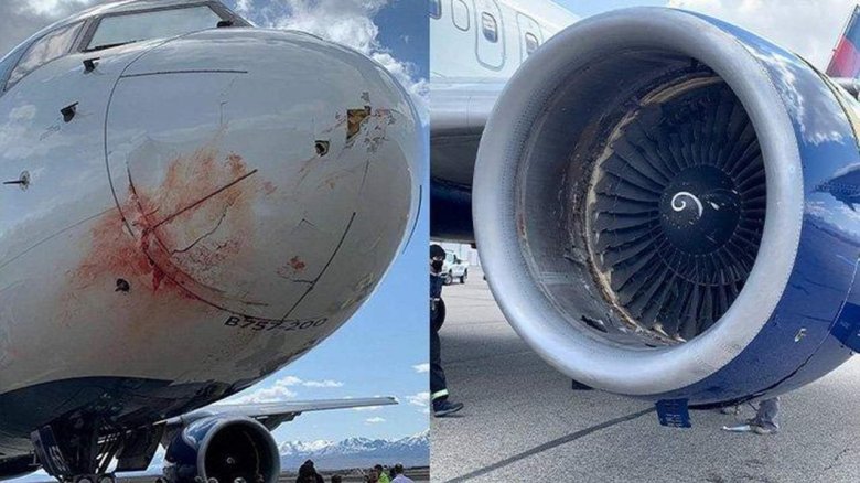 Столкновение самолетов в воздухе