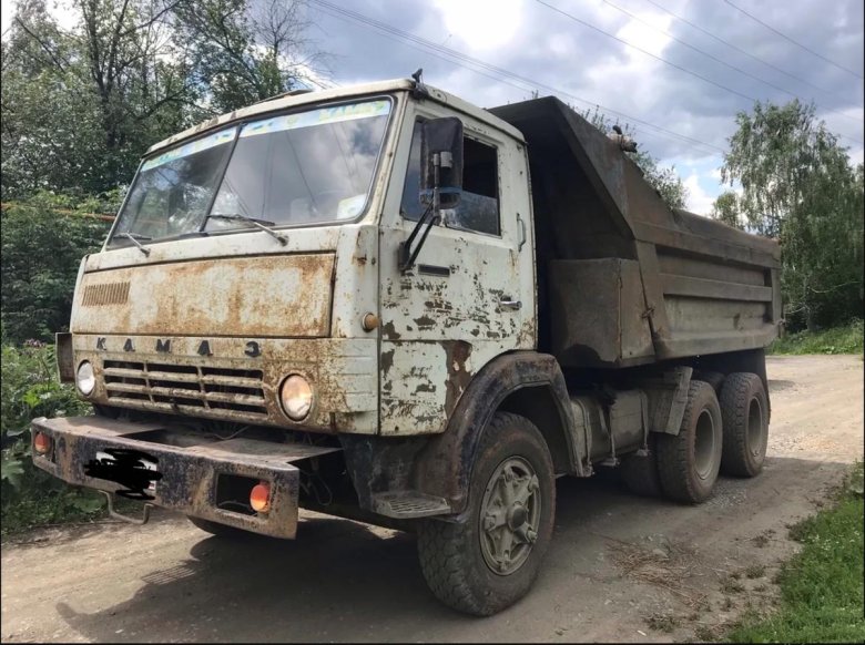Камаз самосвал старый