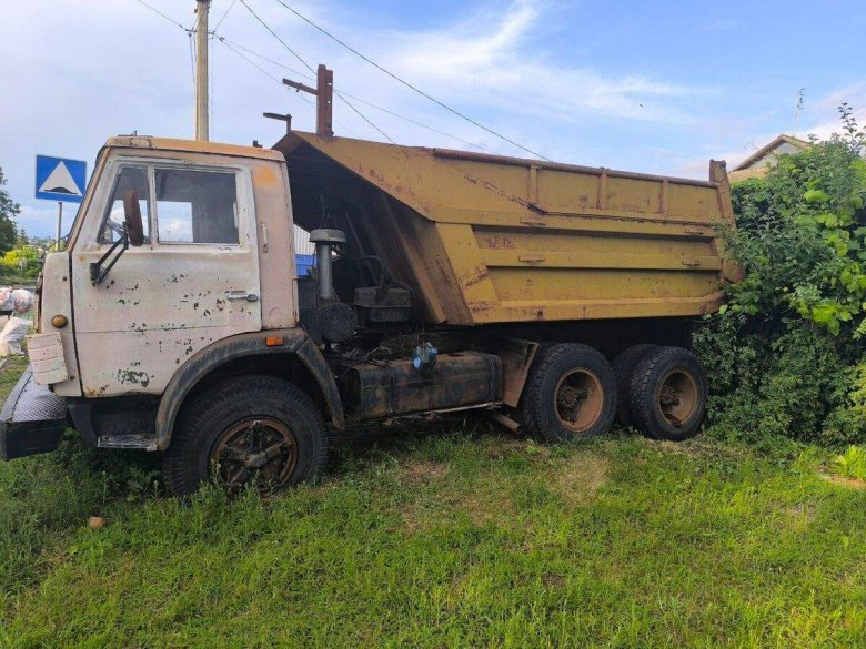 Камаз самосвал старый