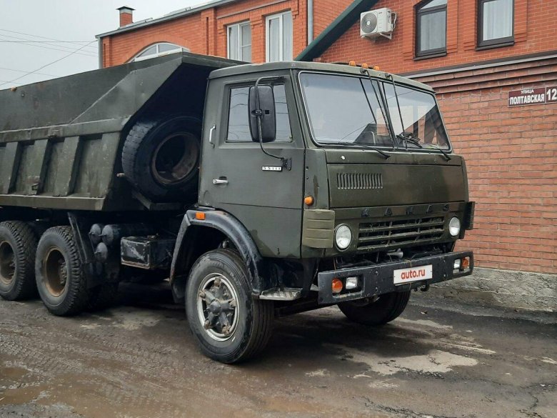 Камаз 5511 военный самосвал