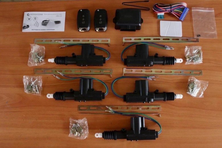 Центральный замок с пультом на ВАЗ 2109