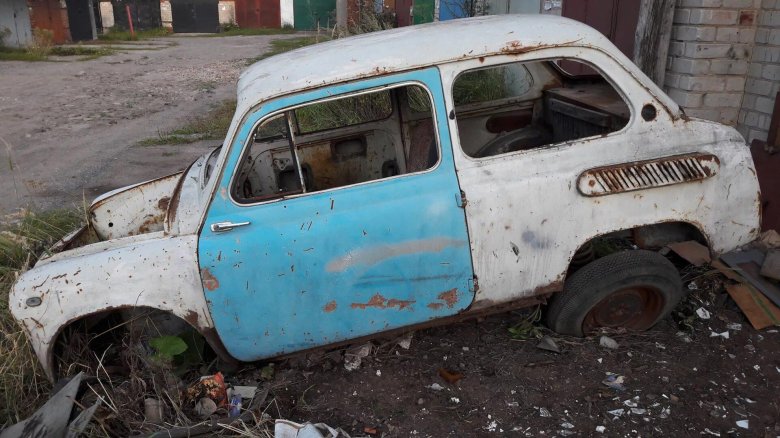 ЗАЗ 965 заброшенный