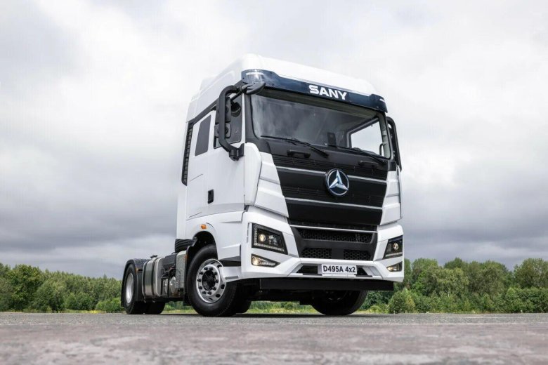 Sany тягач седельный