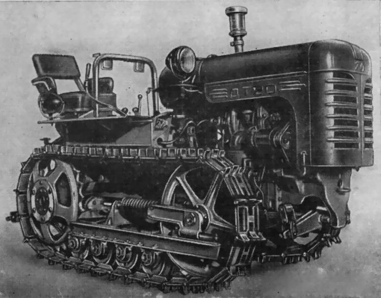 Трактор т-20 гусеничный