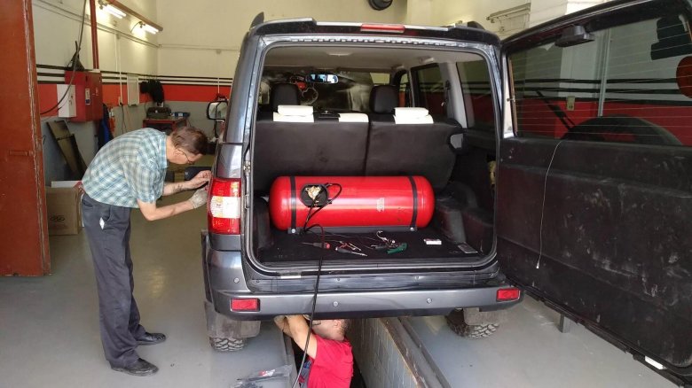 Газовое оборудование на уаз патриот