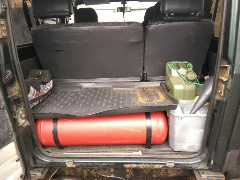 Газовый баллон на уаз патриот
