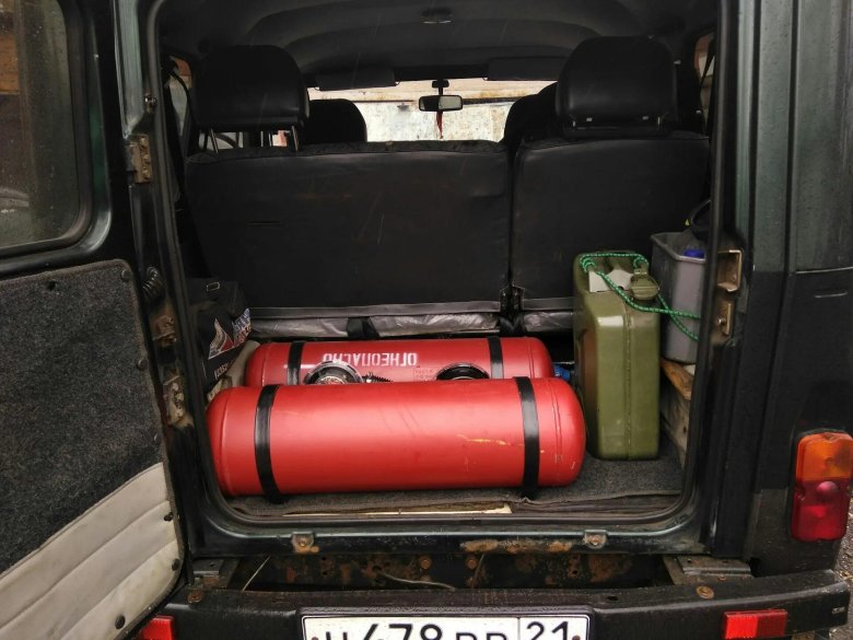 Уаз патриот баллон 130л гбо