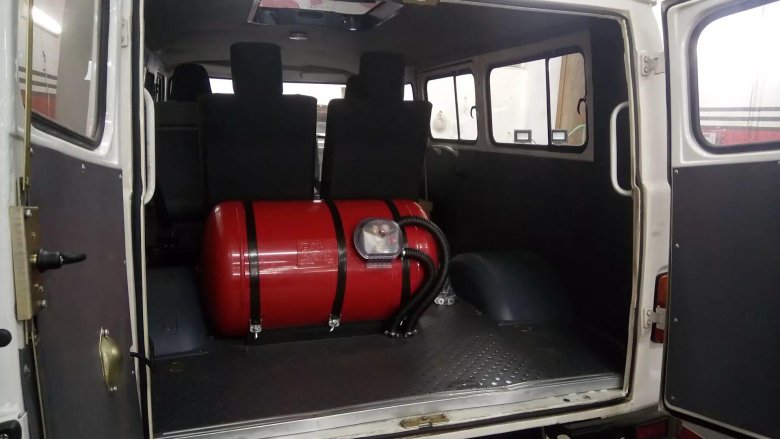 ГБО на УАЗ Буханка