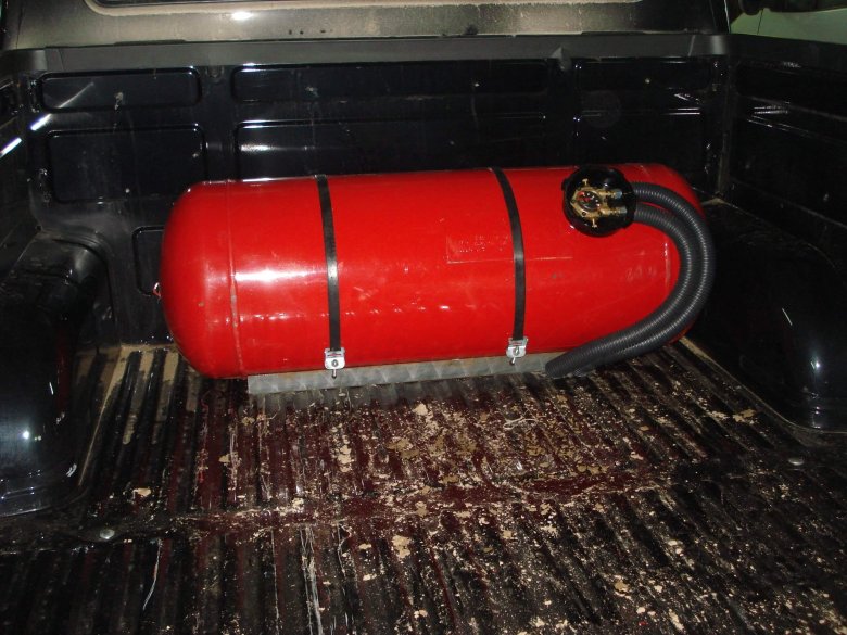 ГБО на УАЗ Патриот пикап