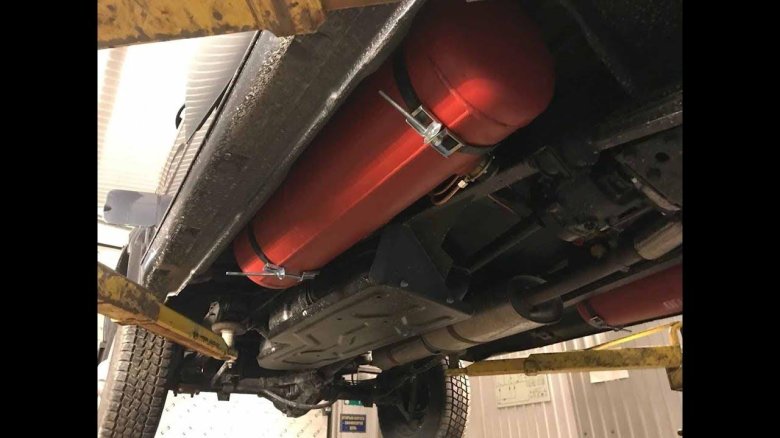 Баллоны снизу Патриот