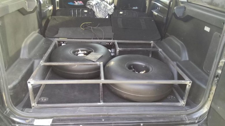 ГБО В багажник УАЗ Патриот