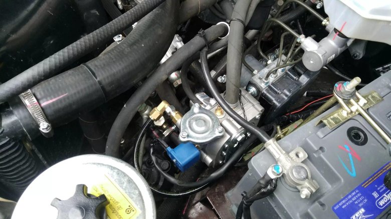 ГБО 4 поколения на УАЗ Патриот