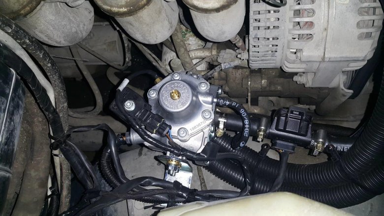 ГБО 4 поколения на УАЗ Патриот