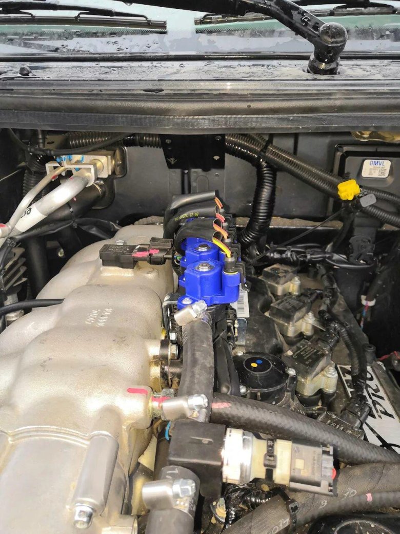 ГБО 4 поколения на УАЗ Патриот