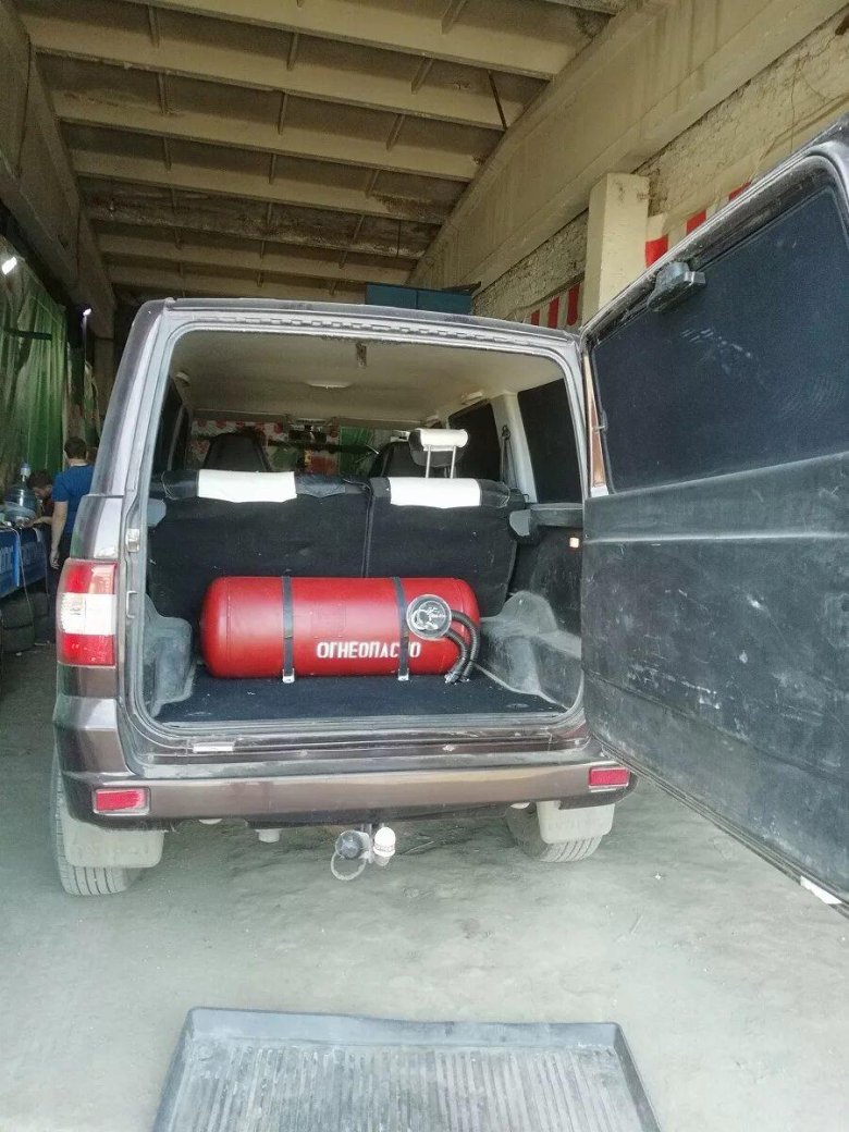 Газовое оборудование на УАЗ Патриот