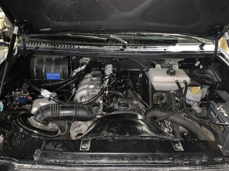 ГБО 4 поколения на УАЗ Патриот