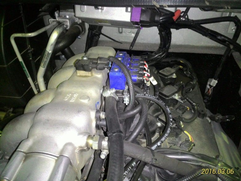 ГБО 4 поколения на УАЗ Патриот