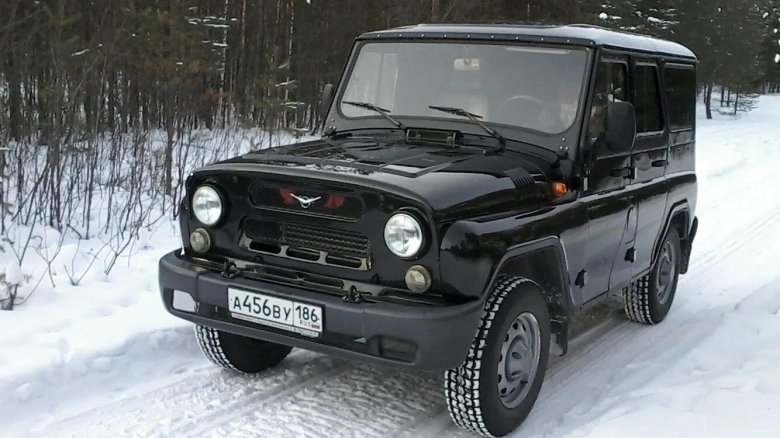 УАЗ 469 Хантер черный