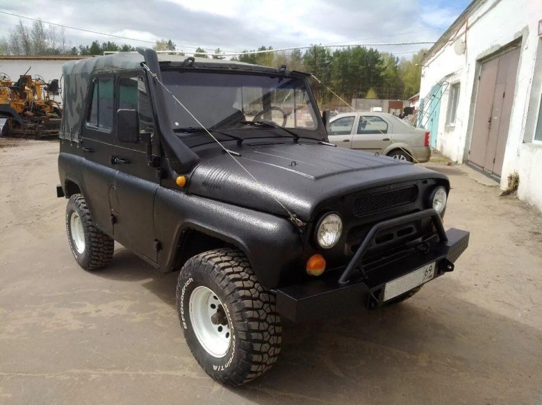 УАЗ 469 черный Раптор