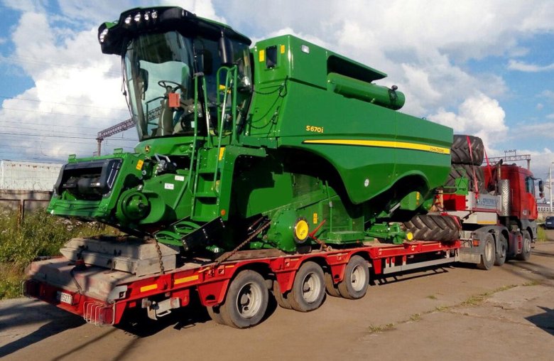 Джон Дир комбайн с 770