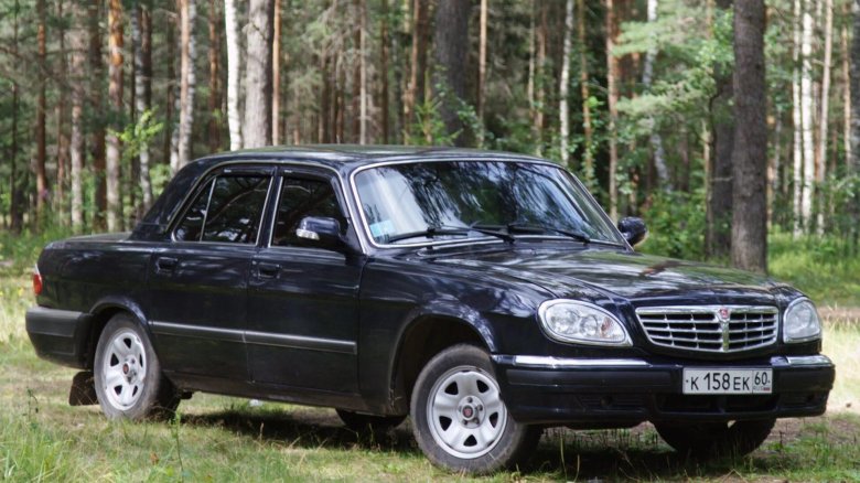 Волга ГАЗ 31105 чёрная