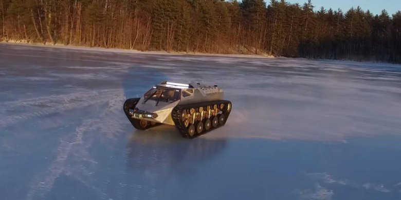 Гражданский танк Ripsaw ev2
