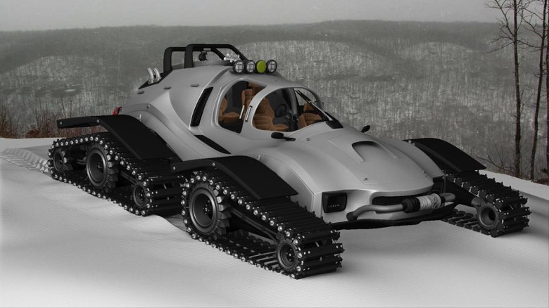 Снегоход BMW Schneekrad 1936