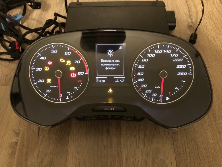 Приборная панель Сеат Леон фр