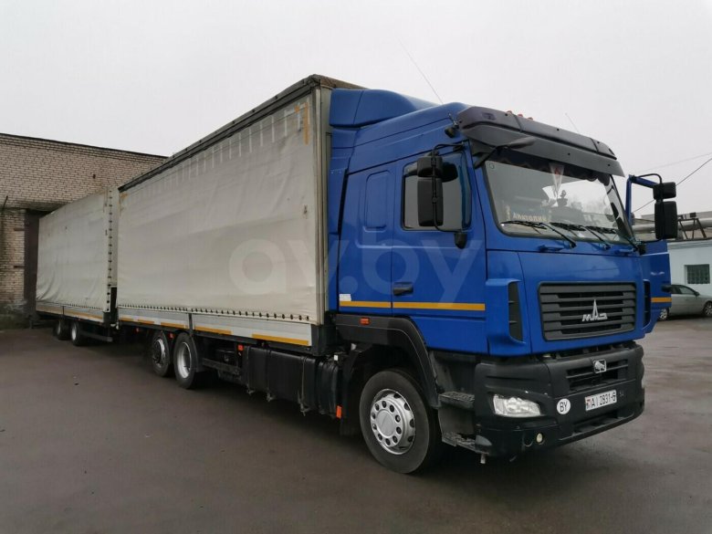 Маз 6310 тандем