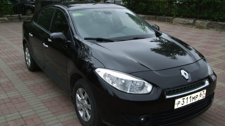Рено Флюенс 2013 черный