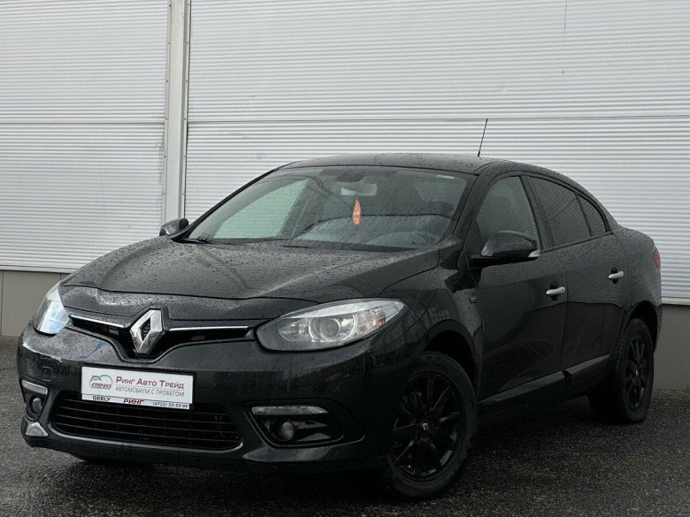 Рено Флюенс черный
