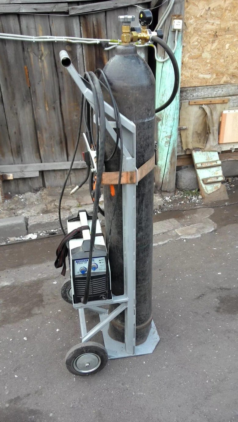 Тележка для сварочного аппарата Tig