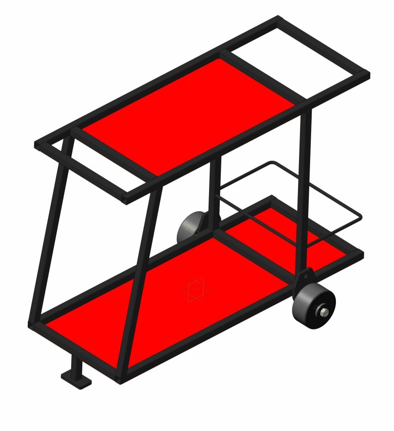 Сварочная тележка для полуавтомата чертеж